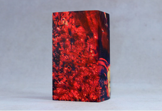 Stabilized Maple Burl Wood Mod Block